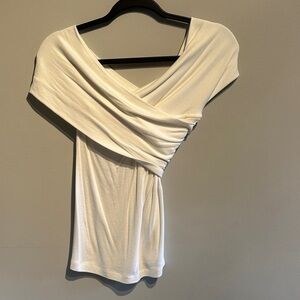 Babaton white of the shoulder Top